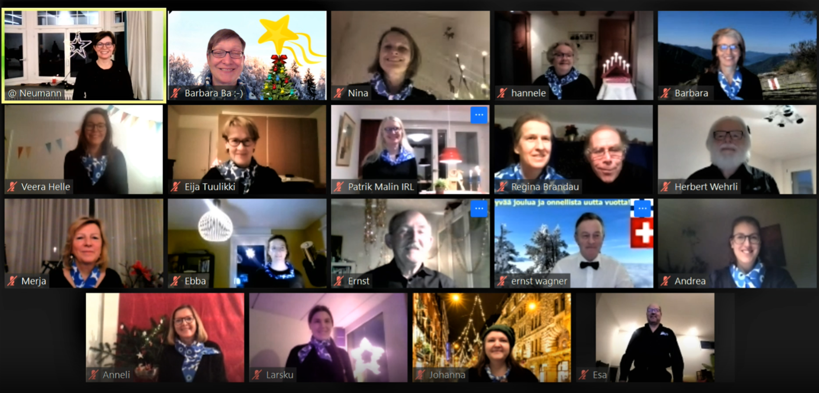 Online-Aufnahme: Kolme yötä jouluun